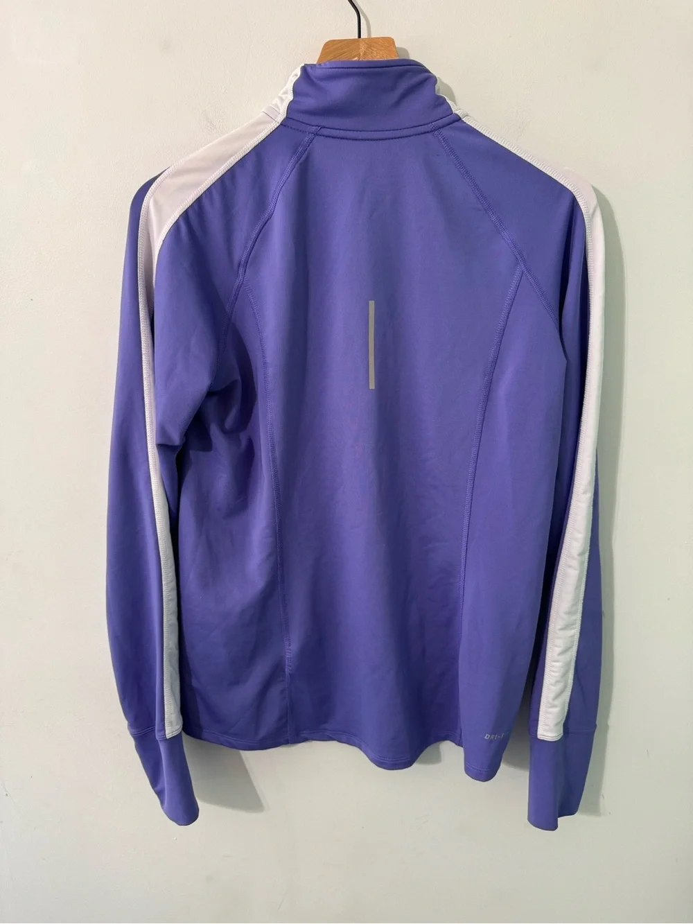 Nike Purple Quarter-Zip Pullover dri fit women’s size medium